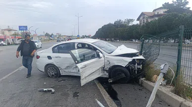 2 Araç Kaza Yaptı: 2 Kişi Yaralandı