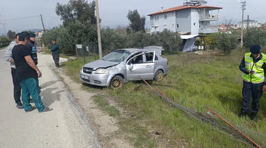 Takla Atan Otomobilden Dışarı Fırladı