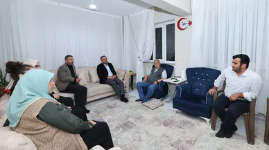 Başkan Toptaş’tan Şehit Ailesine Anlamlı Ziyaret