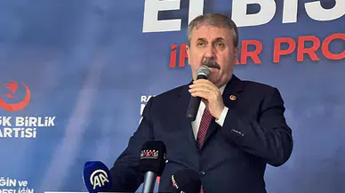 BBP Genel Başkanı Mustafa Destici Elbistan İftar Programında