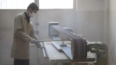 Kahramanmaraş'ta Eski Sıralar Yenilenerek Okullara Kazandırılıyor