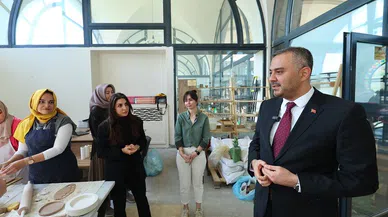 Başkan Toptaş, Kadın Üreticilere Destek Veriyor