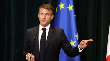 Macron: "Fransa'nın nükleer gücü, Avrupa'da barış ve güvenliği koruyan bir unsur olmuştur"