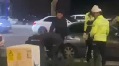 Kahramanmaraş'ta Polisi Tehdit Eden Şahsa Ters Kelepçe
