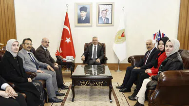 Yeşilay Başkanı Alagöz den Vali, Ünlüer'e Ziyaret