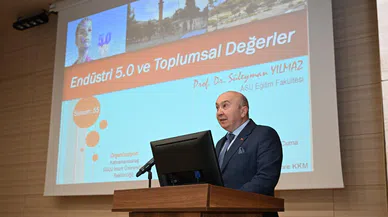 KSÜ’de “Endüstri 5.0 ve Toplumsal Değerler” Konferansı Düzenlendi