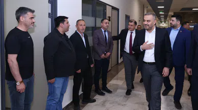 Başkan Toptaş, Belediye Personeliyle Bayramlaştı