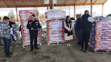 60 Bin Dekar Alana Ekilecek Ayçiçeği Tohumu Dağıtıldı