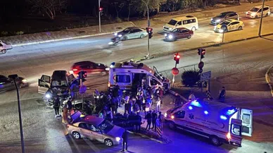 Ambulans ile cipin karıştığı kazada 9 kişi yaralandı