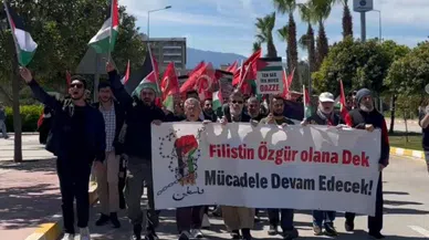Üniversite Öğrencilerinden Gazze’ye Destek Yürüyüşü