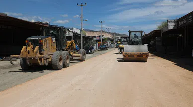 Sanayi Sitesinde Yollar Asfaltlandı