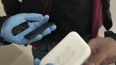 Ehliyet sınavında kopya düzeneği ile yakalandı