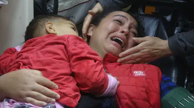 Genç Baba Öldü, Eşi ve Oğlu Yaralandı