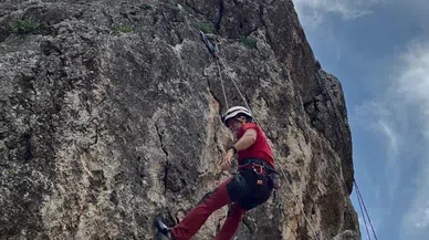 Kahramanmaraş'ta dağcılık eğitimi