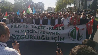 Kahramanmaraş’ta “Büyük Gazze Yürüyüşü” Gerçekleştirildi