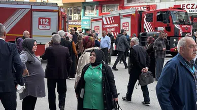 Kahramanmaraş Kadın Doğum Hastanesi'nde Yangın Paniği