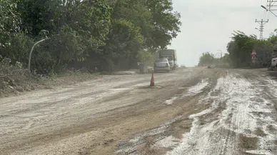 Aylardır bitmeyen yol vatandaşı bıktırdı