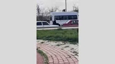 Trafikte Akılalmaz Görüntüler