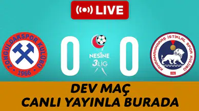 Kömürspor-Kahramanmaraş İstiklalspor Maçı Başladı