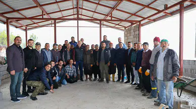İmece Usulüyle Çok Amaçlı Spor Salonu Yapılıyor