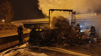 Otoyolda facianın eşiğinden dönüldü