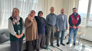 Şehit Ailesine Anlamlı Ziyaret Gerçekleşti