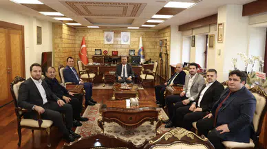 KMTSO'dan KSÜ Rektörüne Hayırlı Olsun Ziyareti