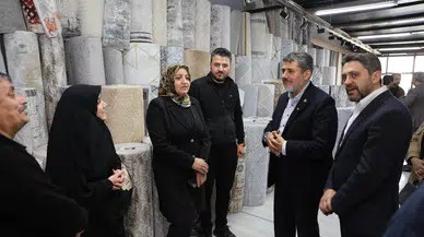 Vekil Debgici'den Elbistan esnafına destek