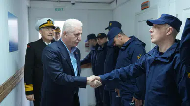 Vali Gül’den Sahil Güvenliğe Bayram Ziyareti