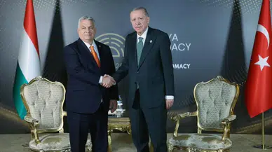 Cumhurbaşkanı Erdoğan Macaristan Başbakanı Orban’ı kabul etti