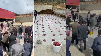 Küçüksu Köyü'nde Geleneksel Hayrat Geleneği Bu Senede Devam Etti