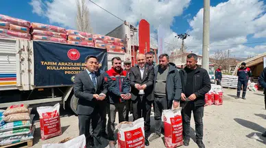 Andırın’da Ayçiçeği Üretimine Dev Destek: Tohumlar Dağıtıldı