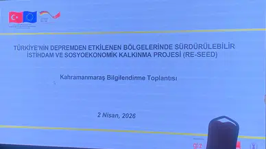 Kahramanmaraş'ta Esnaf için Kayıtlı İstihdam ve Eğitim Programı Toplantısı Yapıldı
