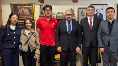 Kahramanmaraşlı TÜBİTAK Bölge Birincileri Vekil Şahin'le Buluştu!