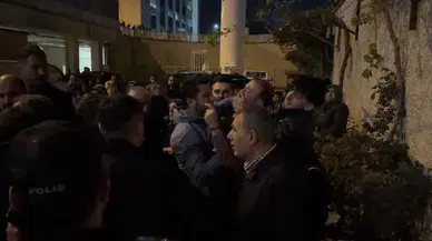 Kahramanmaraş’ta Hastane Önünde Gerilim
