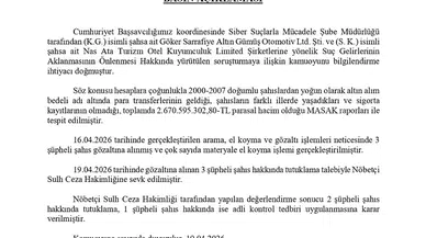 Yüksek Hacimli Para Trafiği Soruşturmasında Yeni Gelişme