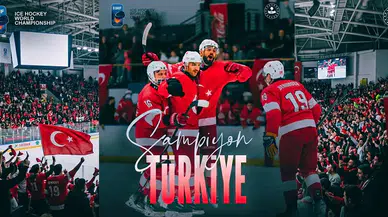 A Milli Buz Hokeyi Takımı Dünya Şampiyonu Oldu