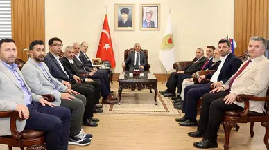 İsrafil Kışla’dan Vali Mükerrem Ünlüer’e Ziyaret