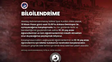 İstiklalspor’dan Anlamlı Davet: Tribünler Açılıyor