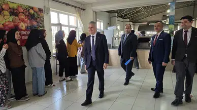 Müdür Akpınar'dan Okul Pansiyonuna Anlamlı Ziyaret