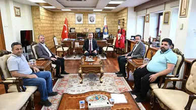 Orman Mühendislerinden Rektör Okumuş’a Ziyaret