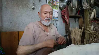60 yıllık semer ustası mesleğini yaşatmaya çalışıyor