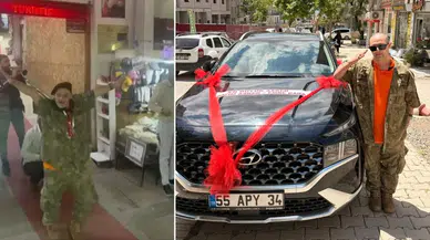 Down Sendromlu Emre’ye Asker Gecesi