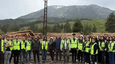 KSÜ Orman Fakültesi Öğrencileri Geleceğe Sahada Hazırlanıyor