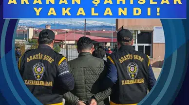 Kahramanmaraş’ta Aranan 2 Hükümlü Cezaevinde