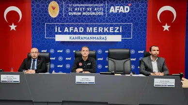 MGK Heyeti Kahramanmaraş’ta Çalışmaları İnceledi