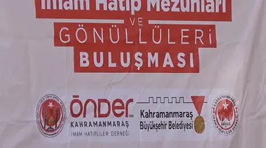 Kahramanmaraş’ta İmam Hatipliler 70 Yıllık Geleneksel Pilav Buluşması