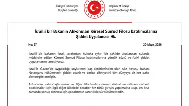 İsrailli Bakanın Küresel Sumud Filosu’na Müdahalesi Tepki Çekti