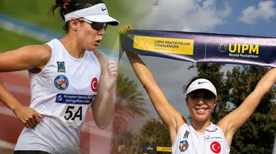 Türk sporcu pentathlon dünya kupasında 1.oldu