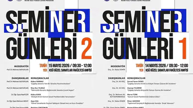 KSÜ’de Sanat Rüzgarı: Seminer Günleri Başlıyor